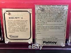 Vintage-STAR WARS-1979-PALITOY-BOBA FETT-Mailer Box-with Consumer Postcard-AFA 75
