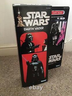 Vintage Star Wars 12 DARTH VADER & Lightsaber 1979 Figure Toy Kenner Hong Kong