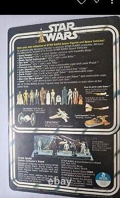 Vintage Star Wars 12 back unpunched Stormtrooper