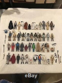 Vintage Star Wars 1977-1984 Figures Lot. Includes Original 12! No Repro