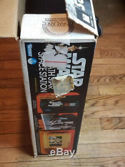 Vintage Star Wars 1977 Death Star Station Play Set Complete With Box And Rope