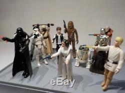 Vintage Star Wars 1977 First 12 Action Figures Original Weapons complete set(a2)