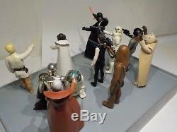 Vintage Star Wars 1977 First 12 Action Figures Original Weapons complete set(a2)