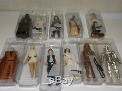 Vintage Star Wars 1977 First 12 Action Figures Original Weapons complete set(a2)