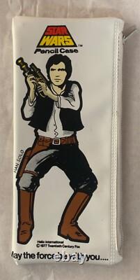 Vintage Star Wars 1977 Helix HAN SOLO Pencil Case