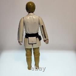 Vintage Star Wars 1977 Luke Skywalker FARMBOY farm Boy BROWN HAIR rare Palitoy