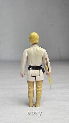 Vintage Star Wars 1977 Luke Skywalker Farm Boy Action Figure Blonde NO REPRO