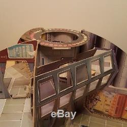 Vintage Star Wars 1977 Palitoy Death Star Playset card board parts only
