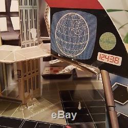 Vintage Star Wars 1977 Palitoy Death Star Playset card board parts only