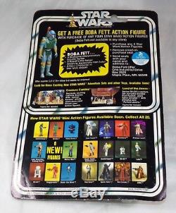 Vintage Star Wars 1978 20 Back Boba Fett Offer Death Squad Commander Figure MOC