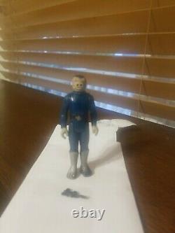 Vintage Star Wars 1978 Blue Snaggletooth Action Figure Original with weapon