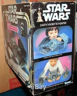 Vintage Star Wars 1978 Darth Vader Tie Fighter MISB Factory Sealed Kenner