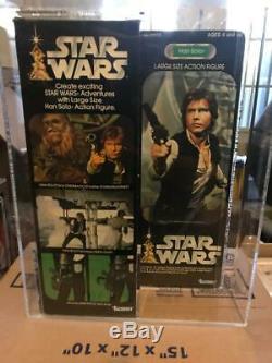 Vintage Star Wars 1978 Kenner AFA 80 Han Solo 12 inch MISB SEALED Museum Quality
