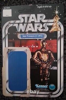 Vintage Star Wars 1978 Original Cardbacks