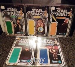 Vintage Star Wars 1978 Original Cardbacks