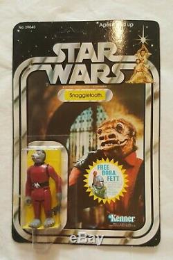 Vintage Star Wars 1978 Snaggletooth, 20-Back, MOC