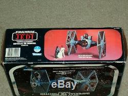 Vintage Star Wars 1983 KENNER BATTLE DAMAGE TIE FIGHTER VEHICLE ROTJ BOXED MIB