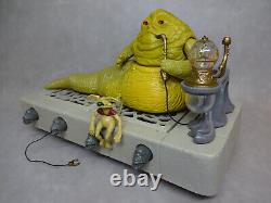 Vintage Star Wars 1983 ROTJ Jabba the Hutt Playset Complete Excellent Condition