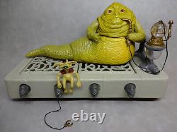 Vintage Star Wars 1983 ROTJ Jabba the Hutt Playset Complete Excellent Condition