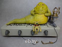 Vintage Star Wars 1983 ROTJ Jabba the Hutt Playset Complete Excellent Condition