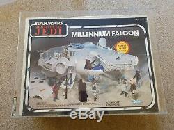 Vintage Star Wars 1983 ROTJ Kenner Millennium Falcon UKG Graded 75%