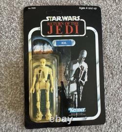 Vintage Star Wars 8D8 Unpunched ROTJ 79 Back MOC Kenner 1983 Sealed