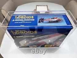 Vintage Star Wars A-WING FIGHTER MISB UKG Graded Droids Vehicle Kenner Boxed