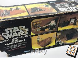 Vintage Star Wars ANH RC Remote Controlled Sandcrawler Boxed RARE