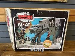 Vintage Star Wars AT-AT Walker Original Box & Chin Guns 100% Complete Boxed ATAT