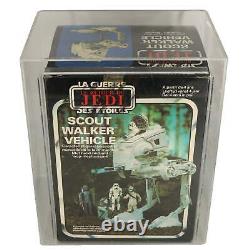 Vintage Star Wars AT-ST Scout Walker RedJ / Palitoy AFA / UKG 80 MIB