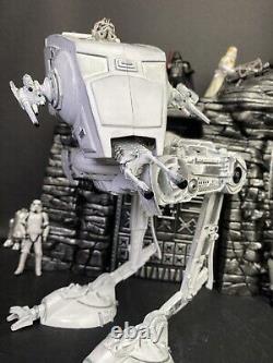 Vintage Star Wars AT-ST Scout Walker + Stormtrooper 1982 Kenner Palitoy ROTJ