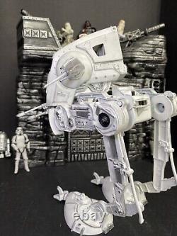 Vintage Star Wars AT-ST Scout Walker + Stormtrooper 1982 Kenner Palitoy ROTJ