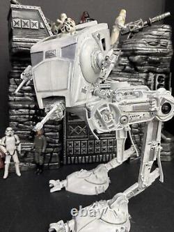 Vintage Star Wars AT-ST Scout Walker + Stormtrooper 1982 Kenner Palitoy ROTJ