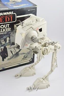 Vintage Star Wars AT-ST Scout Walker Vehicle Complete Boxed Palitoy France 1982