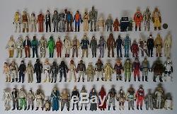 Vintage Star Wars Action Figure Lot FIRST 77 Different Figures 1977 1983 LEIA