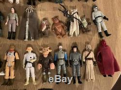 Vintage Star Wars Action Figures Job Lot, All Original