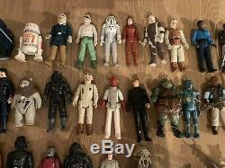Vintage Star Wars Action Figures Job Lot, All Original