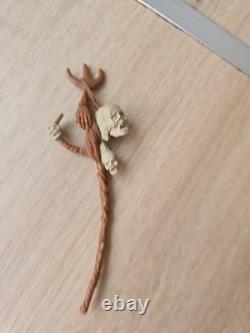 Vintage Star Wars Amanaman staff original accessory for last 17 figure 427
