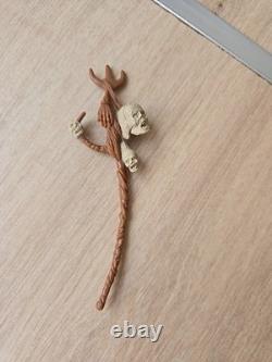 Vintage Star Wars Amanaman staff original accessory for last 17 figure 427