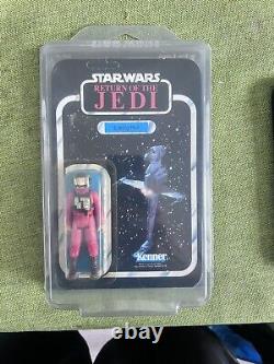 Vintage Star Wars? B-wing Pilot? Kenner 77 Bk Figure Moc E120