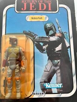 Vintage Star Wars Boba Fett Return of the Jedi 77 back Taiwan MOC