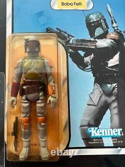 Vintage Star Wars Boba Fett Return of the Jedi 77 back Taiwan MOC