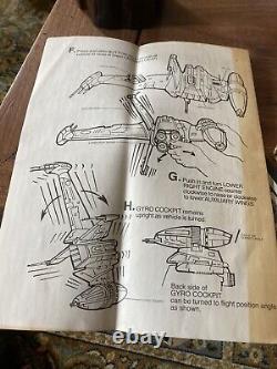 Vintage Star Wars Boxed B Wing Ship Complete working Electronics B Wing Figure
