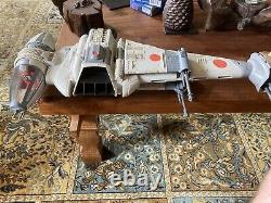 Vintage Star Wars Boxed B Wing Ship Complete working Electronics B Wing Figure