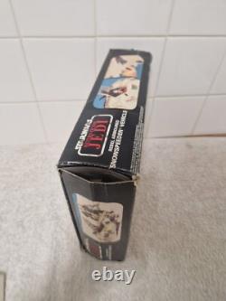 Vintage Star Wars Boxed Bi-Logo ROTJ Snowspeeder 100% Complete and working