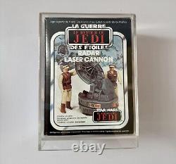 Vintage Star Wars Boxed Radar Laser Cannon Palitoy Boxed Complete Plus GW Case