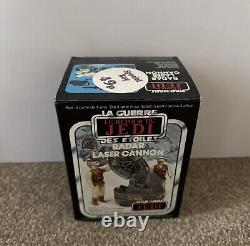 Vintage Star Wars Boxed Radar Laser Cannon Palitoy Boxed Complete Plus GW Case