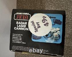 Vintage Star Wars Boxed Radar Laser Cannon Palitoy Boxed Complete Plus GW Case