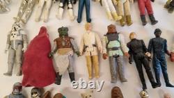 Vintage Star Wars Bundle 35 x Figures Inc Boba R2D2 DSD Chewbacca Yoda Beaters