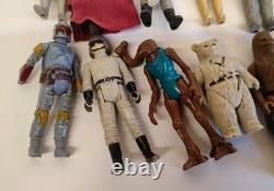 Vintage Star Wars Bundle 35 x Figures Inc Boba R2D2 DSD Chewbacca Yoda Beaters